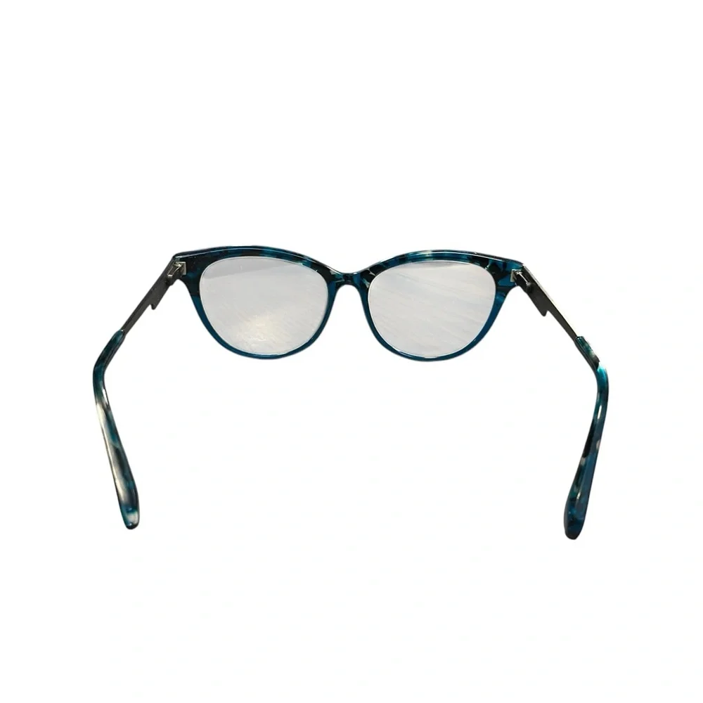 Vera Wang Stylish Blue Cat-Eye Glasses - Picture 3 of 9